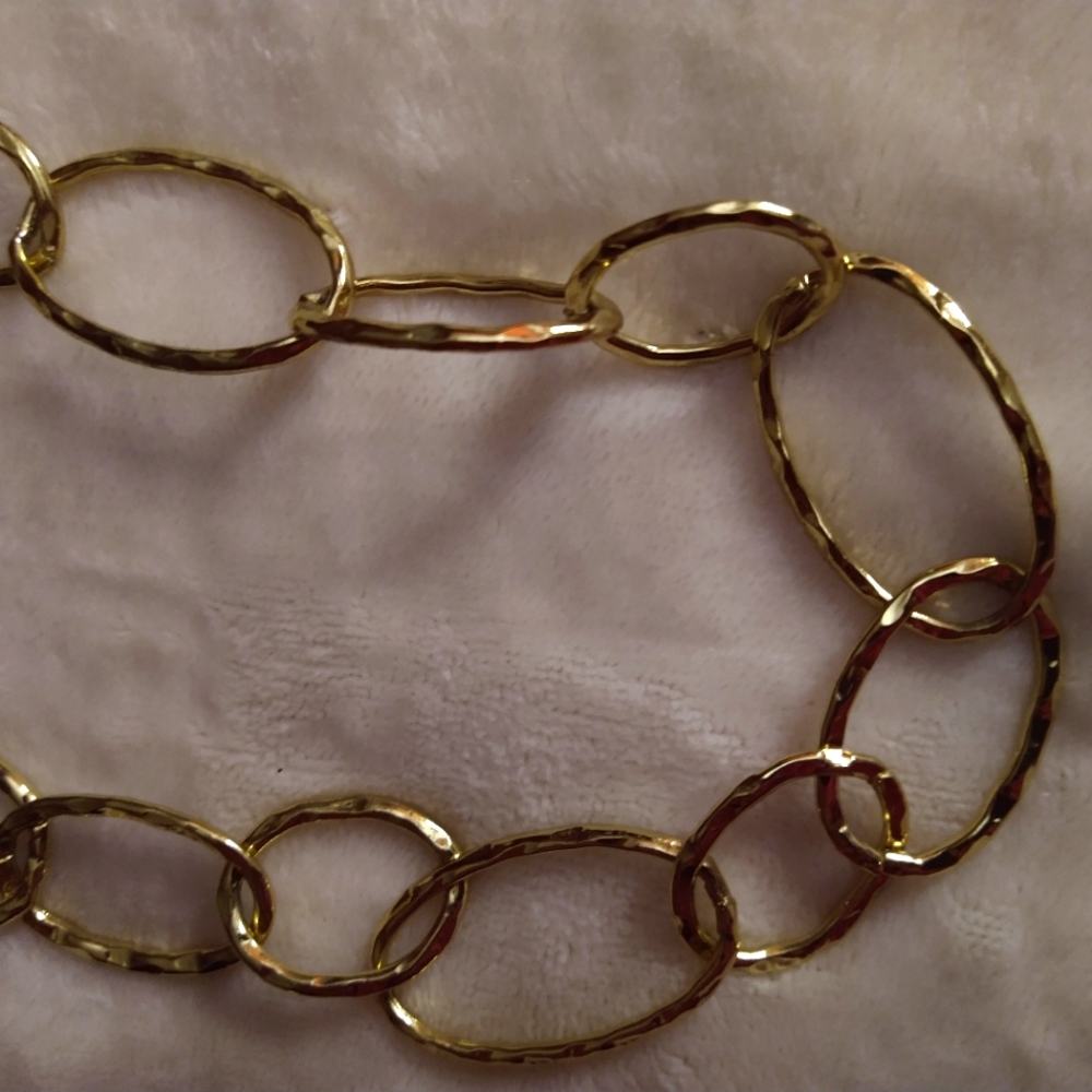 Chain Necklace w/ Cuff Bracelet